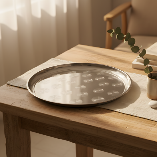 Stainless Steel Tray Large